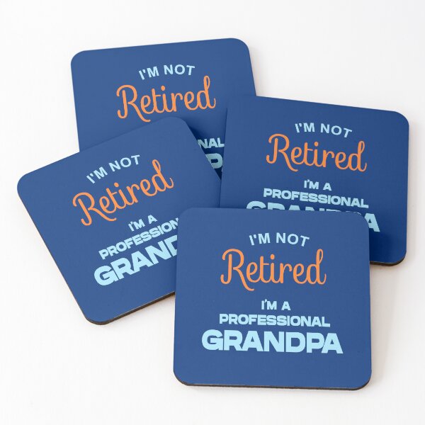 Item preview, I'M NOT RETIRED, I'M A PROFESSIONAL GRANDPA designed and sold by Danicus666.