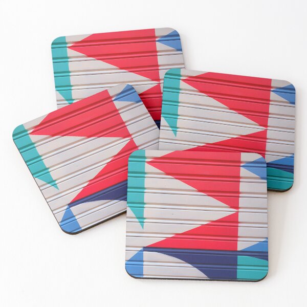 Item preview, Abstract graffiti colorful lines wall art wall Red Blue  designed and sold by Tropical Blood.