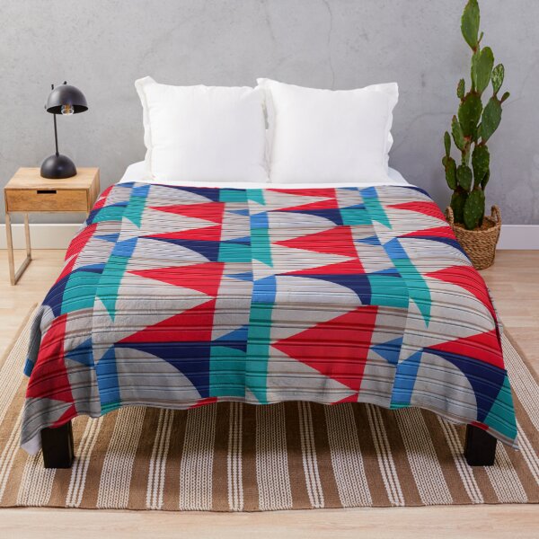 Item preview, Abstract graffiti colorful lines wall art wall Red Blue designed and sold by Tropical Blood.