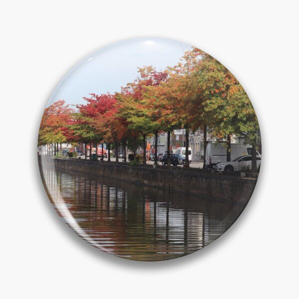 Item preview, River Dender Autumn View, Aalst, Belgium designed and sold by Imladris01.