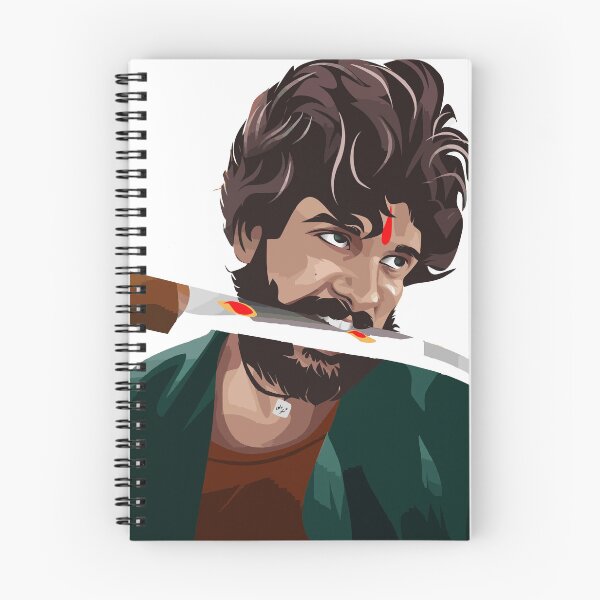 Item preview, Allu arjun Pushpa  designed and sold by Srirangarakesh.