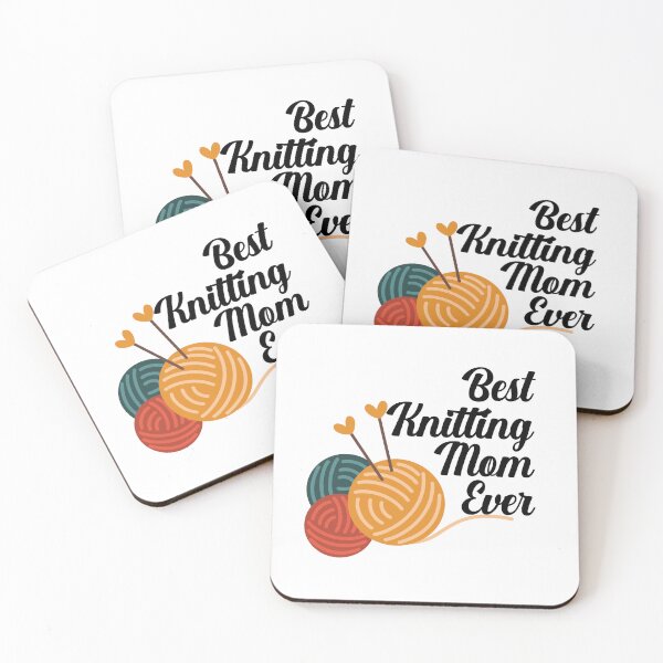 Item preview, Best Knitting Mom Ever designed and sold by nextneveldesign.