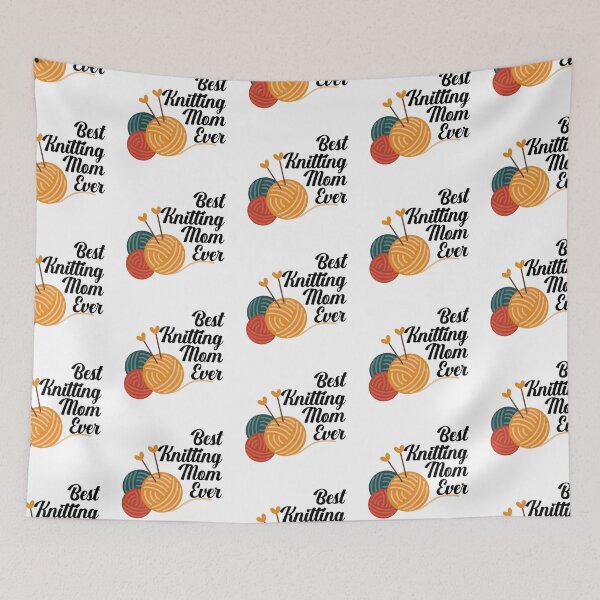 Item preview, Best Knitting Mom Ever designed and sold by nextneveldesign.