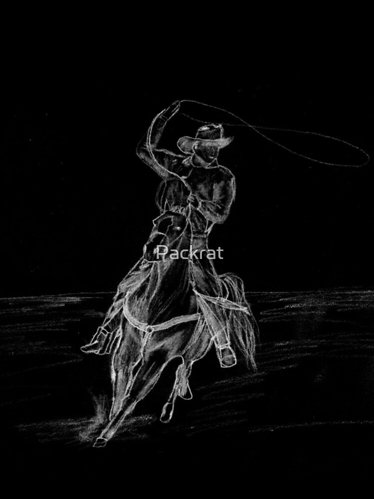 Thumbnail 4 of 4, iPhone Case, Cowboy Roping designed and sold by Packrat.