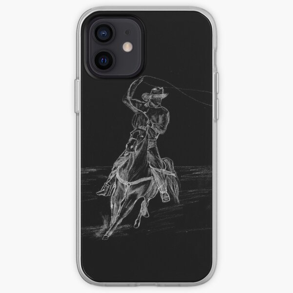 Cowboy Roping iPhone Soft Case