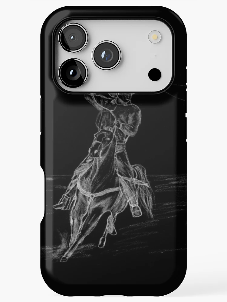 Thumbnail 1 of 4, iPhone Case, Cowboy Roping designed and sold by Packrat.