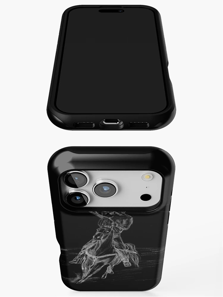 Thumbnail 3 of 4, iPhone Case, Cowboy Roping designed and sold by Packrat.