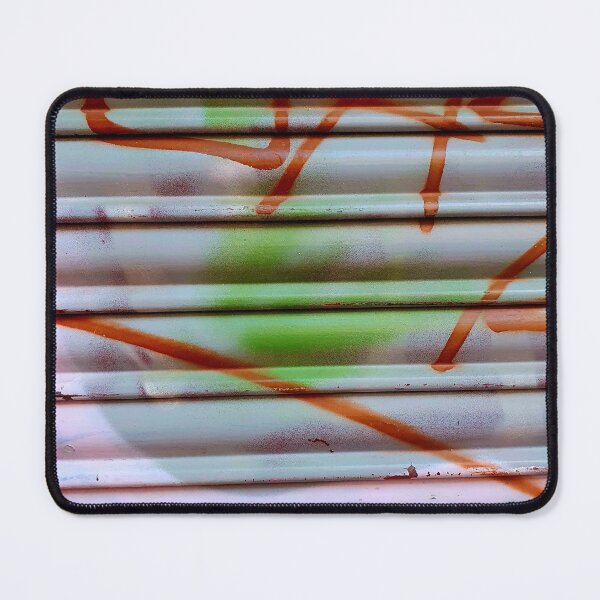 Item preview, Graffiti grunge textura style green wall art designed and sold by Tropical Blood.