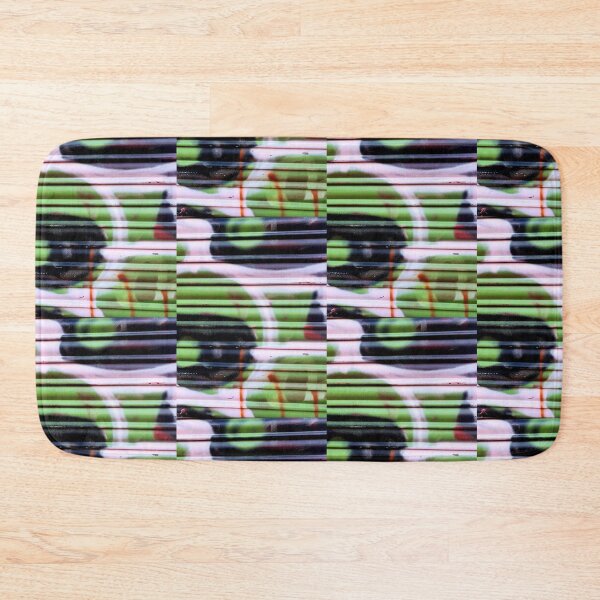 Item preview, Graffiti grunge art wall art Spain Green wall textura  designed and sold by Tropical Blood.