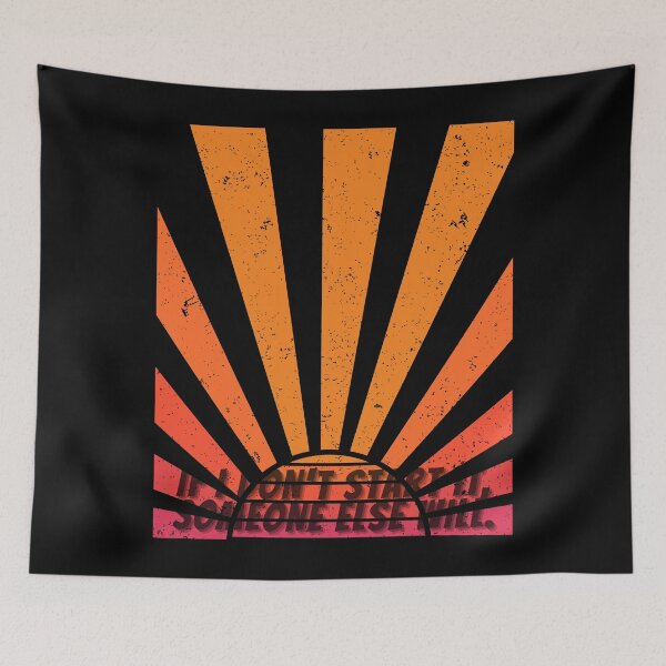 Item preview, Life Phrase On Retro Rising Sun Background designed and sold by SN-MI.