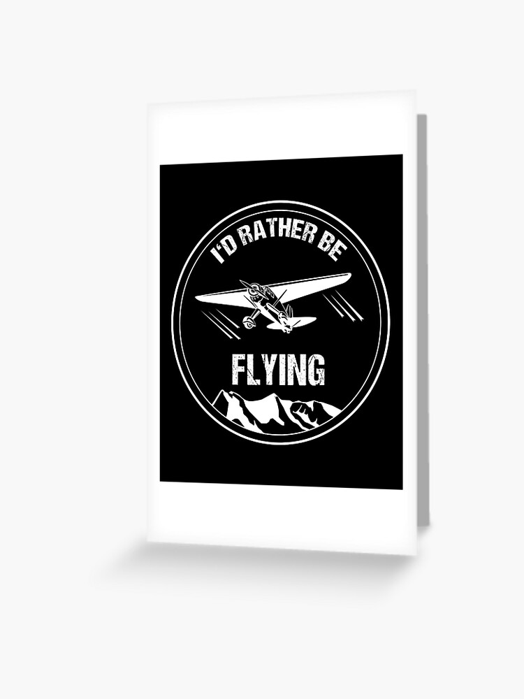 Retro Pilot T-Shirt I'd Rather Be Flying Plane Pilot Gift Retro Pilot T-Shirt I'd Rather Be Flying Plane Pilot Gift