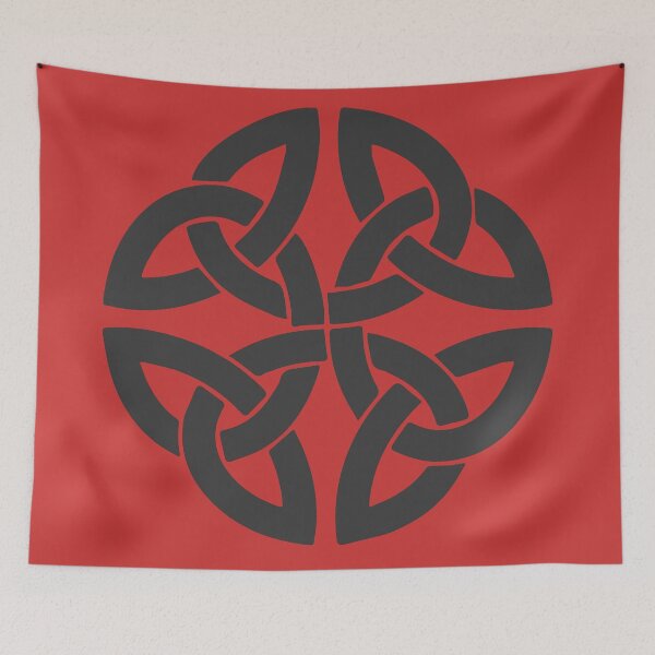 Item preview, Celtic Dara Ancient Oak Knot In Gray designed and sold by taiche.