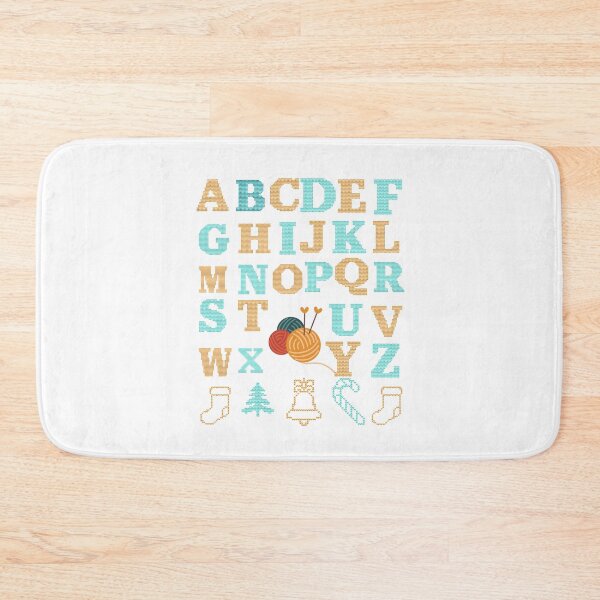 Item preview, alphabet lore knitting letters from a-z designed and sold by LILY ROSE.