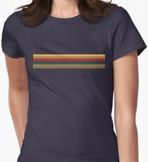 13th Doctor Rainbow Top Women's Fitted T-Shirt