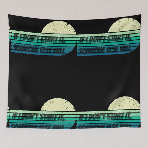 Item preview, Life Phrase On The Background Of Retro Stripes And Circles In Bright Colors designed and sold by SN-MI.