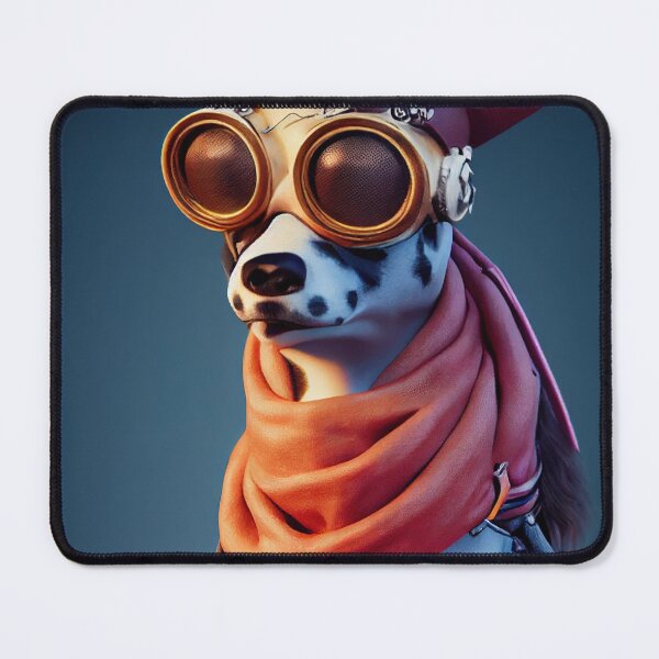 Item preview, Funny Anthropomorphic Dalmatian with Eyeglasses designed and sold by MimozaStudio.