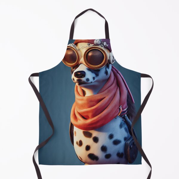 Item preview, Funny Anthropomorphic Dalmatian with Eyeglasses designed and sold by MimozaStudio.