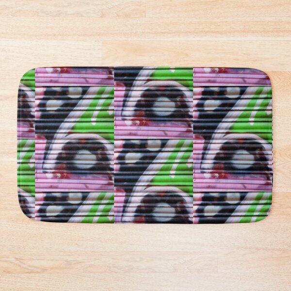 Item preview, Graffiti grunge art wall art Spain Green wall textura  designed and sold by Tropical Blood.
