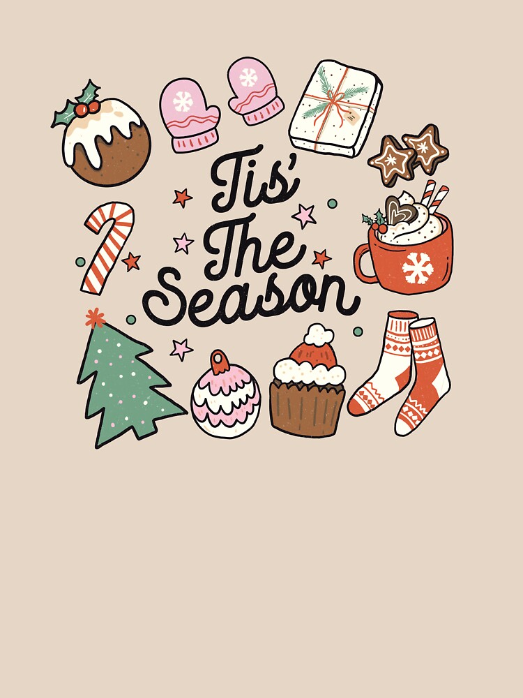 Disover Tis' The Season Christmas Design Classic T-Shirt