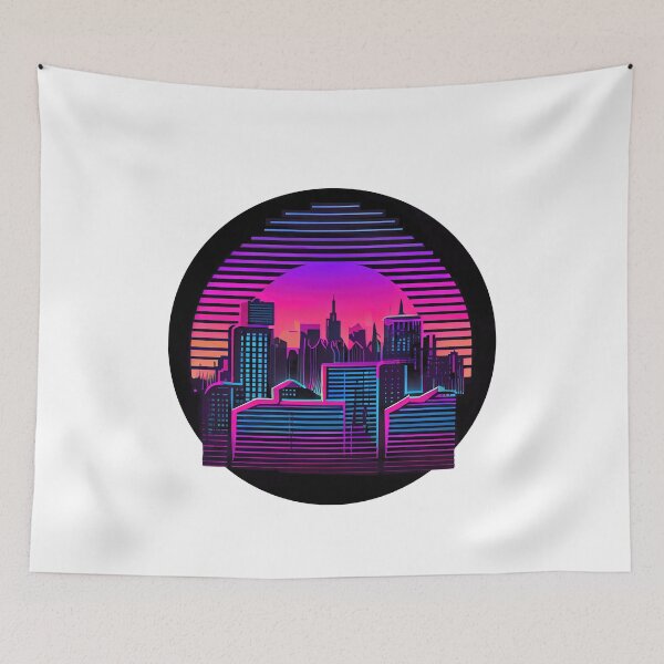 Item preview, Retrowave Synthwave 80s Design For The Eighties Music Lovers designed and sold by Tengerimalac75.