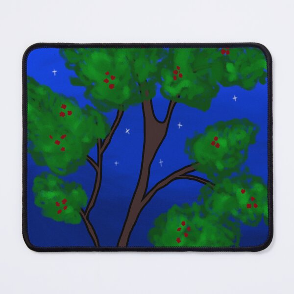 Item preview, Apple tree at night designed and sold by Moonlight Rabbit.