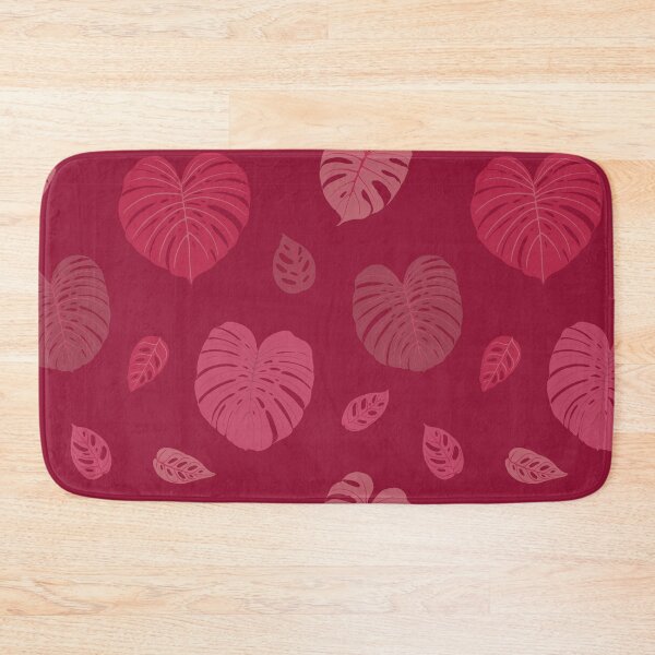 Item preview, Viva Magenta pattern Tropical leaves  designed and sold by IrinaVaneeva.