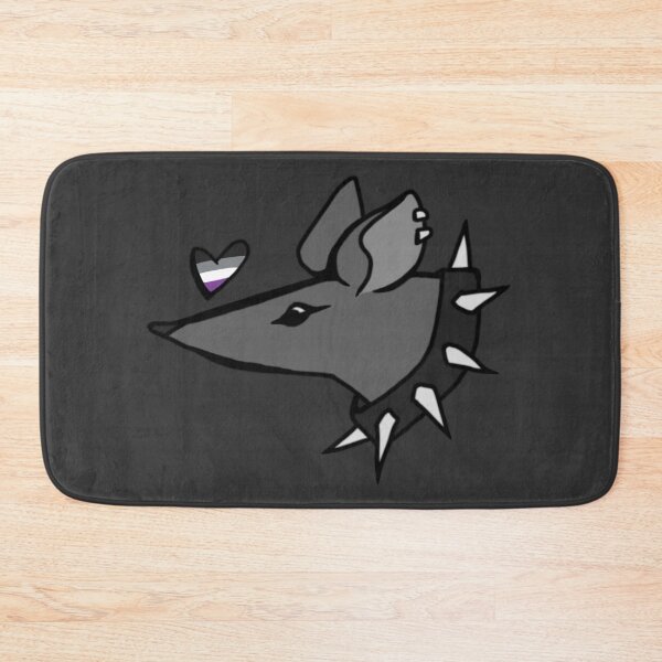 Item preview, Asexual Flag Pride Rat and Heart designed and sold by Pride-Rat.