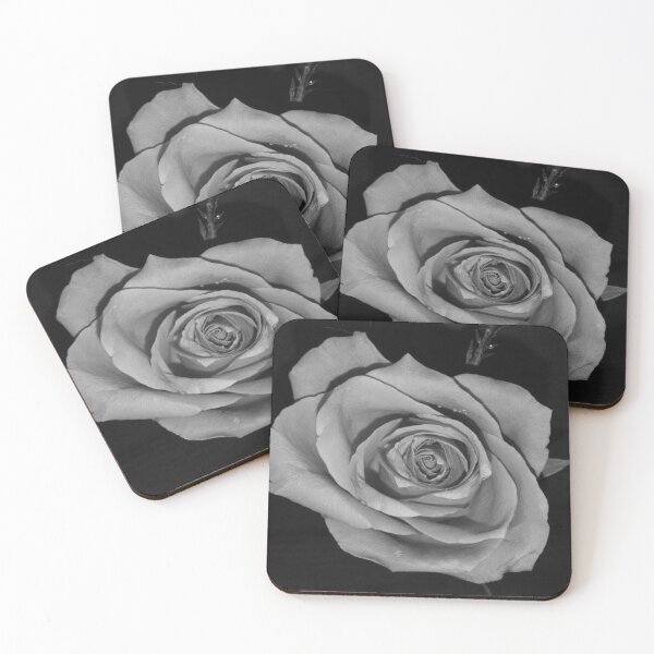 Item preview, rose black and white designed and sold by Francespoppy.