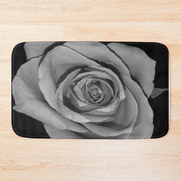 Item preview, rose black and white designed and sold by Francespoppy.