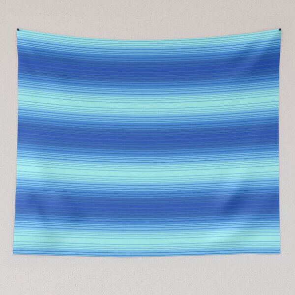 Item preview, Gradient Blue Stripes Pattern designed and sold by SaradaBoru.