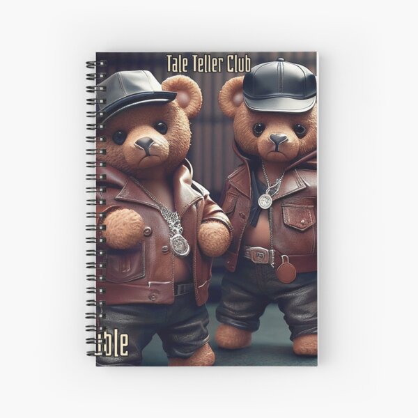 Trouble by Tale Teller Club Orchestra Art by iServalan CDM Music Tracks and Book Illustrations  Spiral Notebook