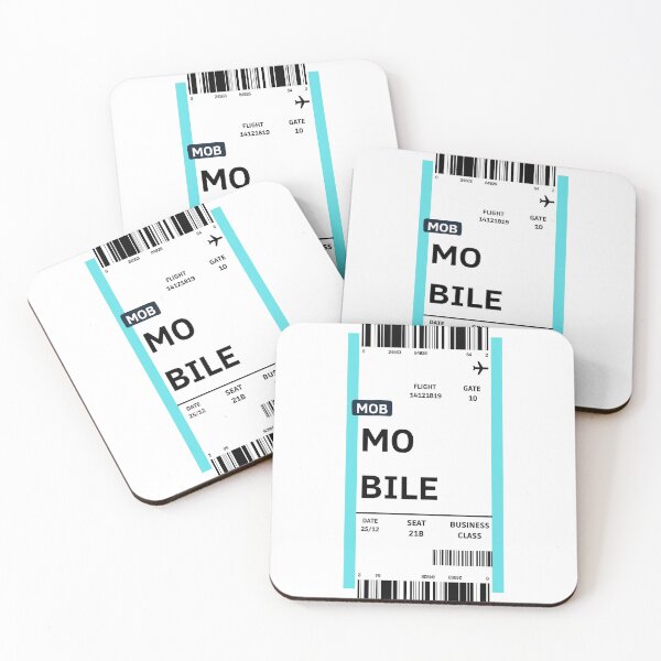 Item preview, Mobile city Ticket flight  designed and sold by arozdesign.