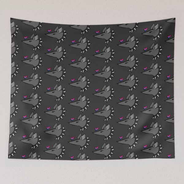 Item preview, Bisexual Flag Pride Rat and Heart designed and sold by Pride-Rat.