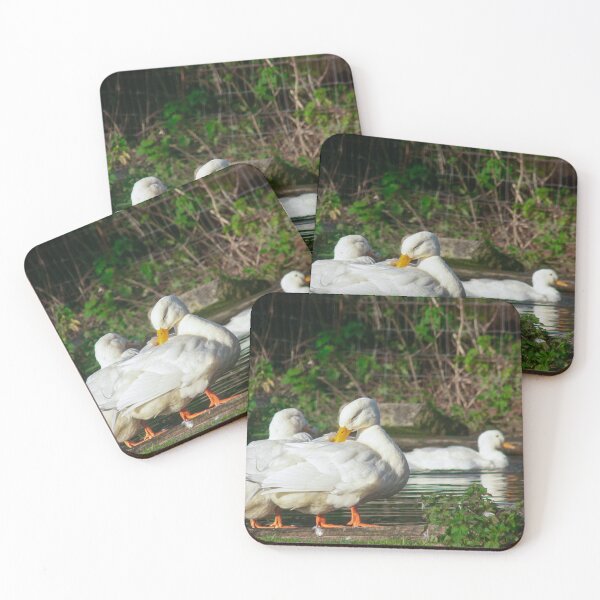 Item preview, white ducks designed and sold by Francespoppy.