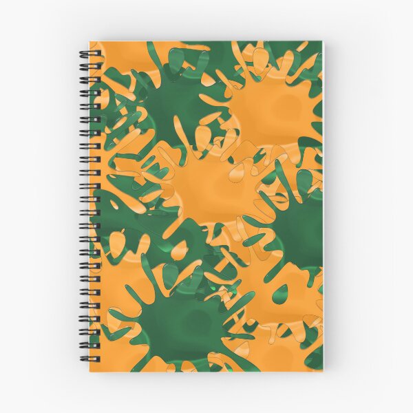 Item preview, Salmon Run Ink Splat Background designed and sold by galaxydaydreams.