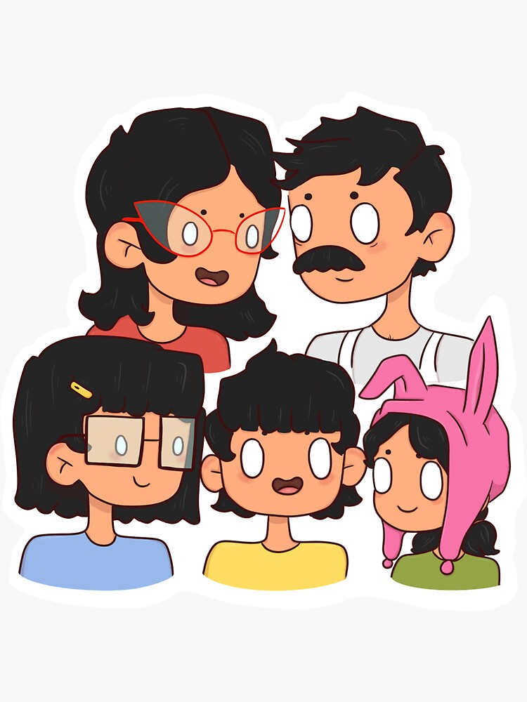 Tina Belcher Bobs Burgers - Large Greeting Card - 8.5 x 5.5