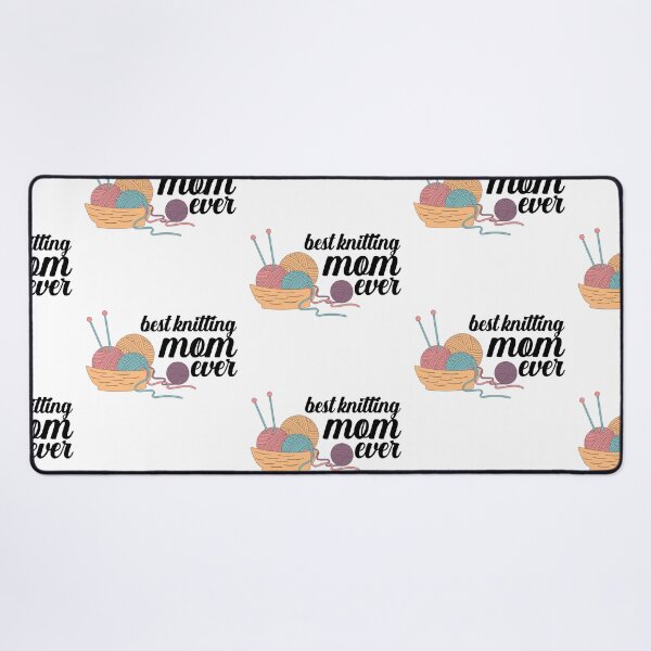 Item preview, Best Knitting Mom Ever designed and sold by nextneveldesign.