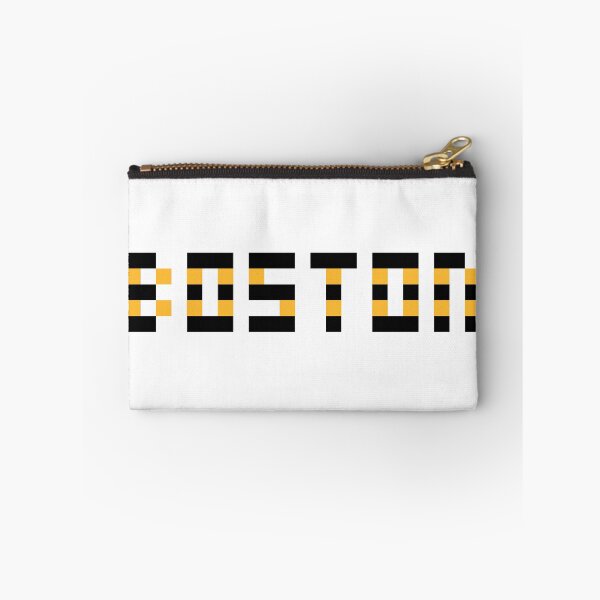 Item preview, Pixel NHL Boston in Away Colors (Black Gold) designed and sold by gkillerb.