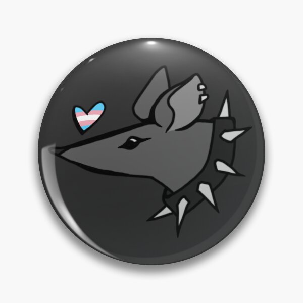 Item preview, Transgender Flag Pride Rat and Heart designed and sold by Pride-Rat.