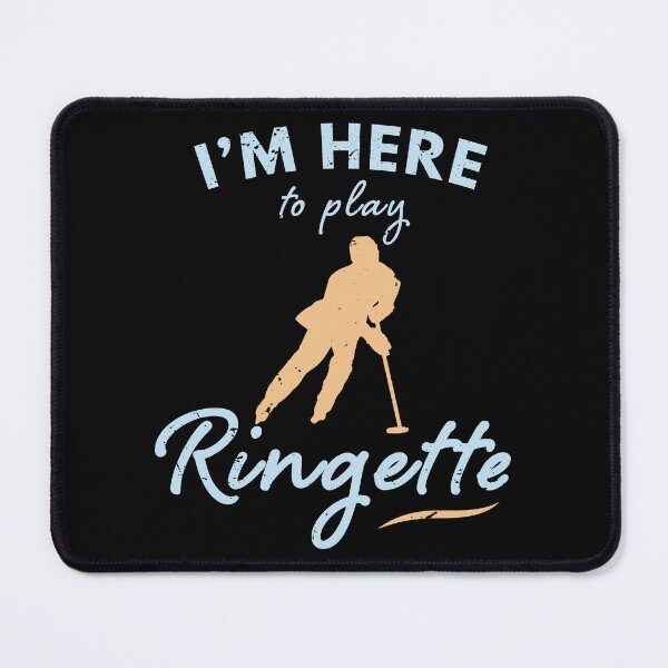 Item preview, I'm here to play Ringette / Ringette Lover Custom Ringette Gift Ringette Player present designed and sold by anodyle.