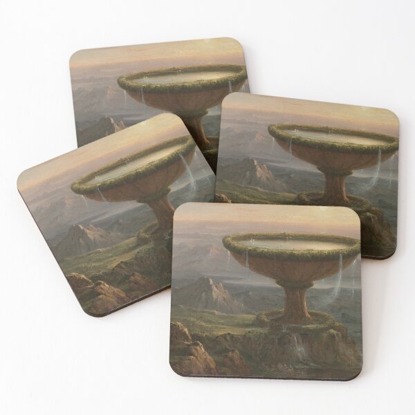 Item preview, Sunset painting, Sunset Artwork,The Titan's Goblet designed and sold by danaJG.