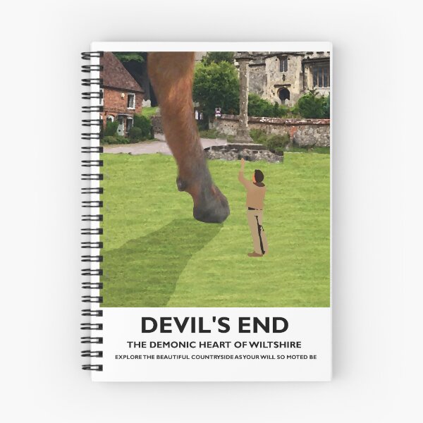 Item preview, Devil's End Travel Poster designed and sold by SimonFox.