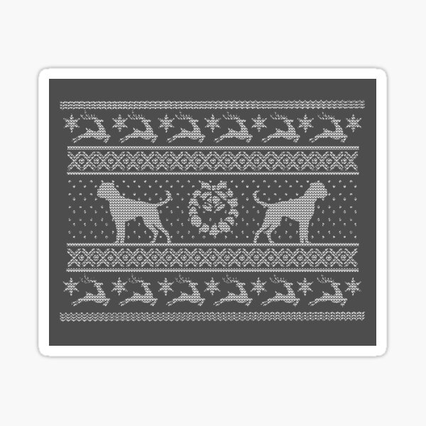 boxer dog sweater pattern