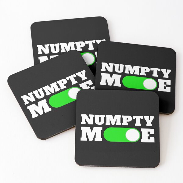 Item preview, Numpty Mode Activated Funny Scottish Slang designed and sold by JackCurtis1991.