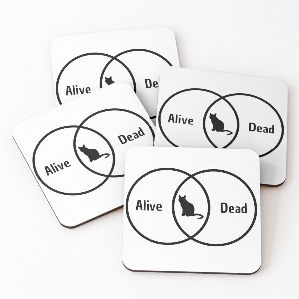 Item preview, Schrodinger's cat: Venn diagram designed and sold by Cleanthes.