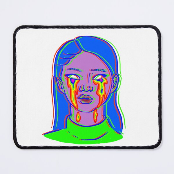 Item preview, Psychedelic Portrait designed and sold by ghouliesgoods.