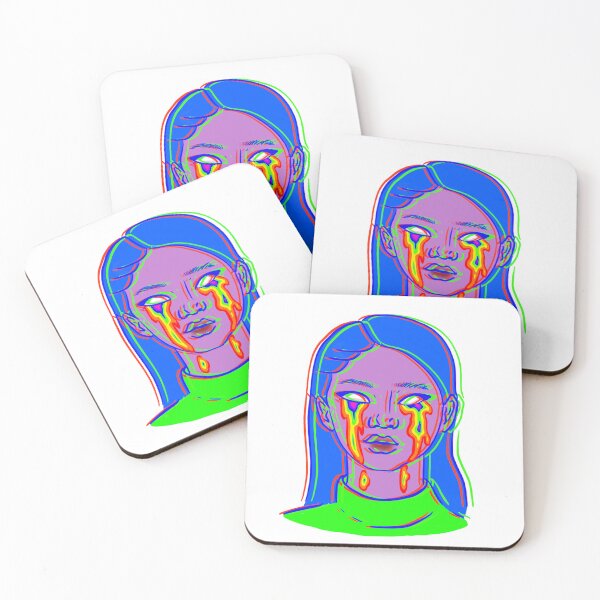 Item preview, Psychedelic Portrait designed and sold by ghouliesgoods.