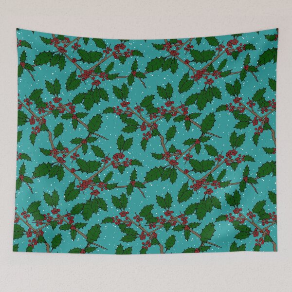 Item preview, Holly Branch Pattern designed and sold by Olooriel.