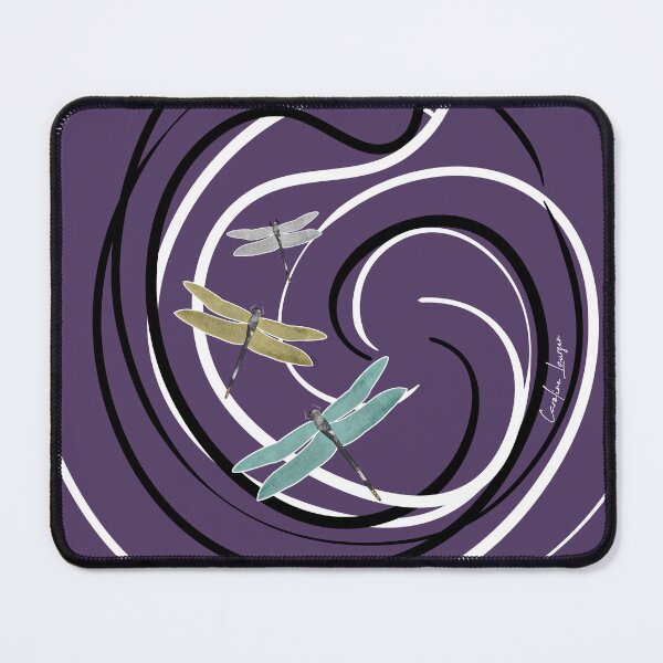 Item preview, Retro 50s vintage style dragonfly pattern.  Caroline Laursen original designed and sold by Caroline Laursen.