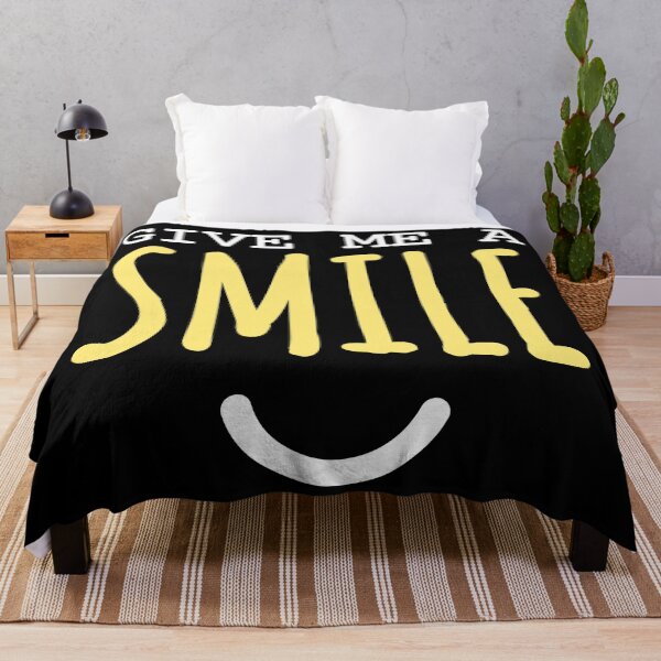 Item preview, Give Me a Smile : Happiness Quote designed and sold by EnzoVectorism.